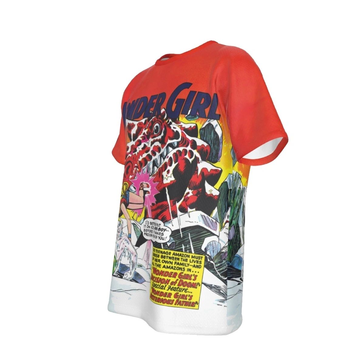 WONDER WOMAN 152 COVER ALL OVER PRINT SHIRT AND TANK-WONDER GIRL