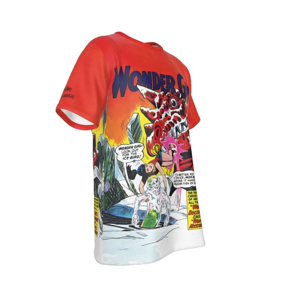 WONDER WOMAN 152 COVER ALL OVER PRINT SHIRT AND TANK-WONDER GIRL