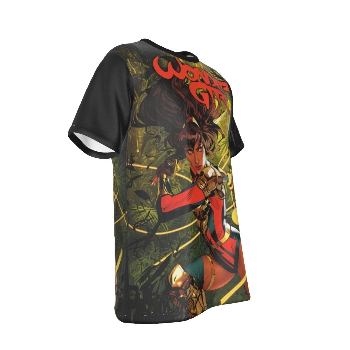 WONDER GIRL 5 COVER ALL OVER PRINT SHIRT AND TANK - YARA FLOR