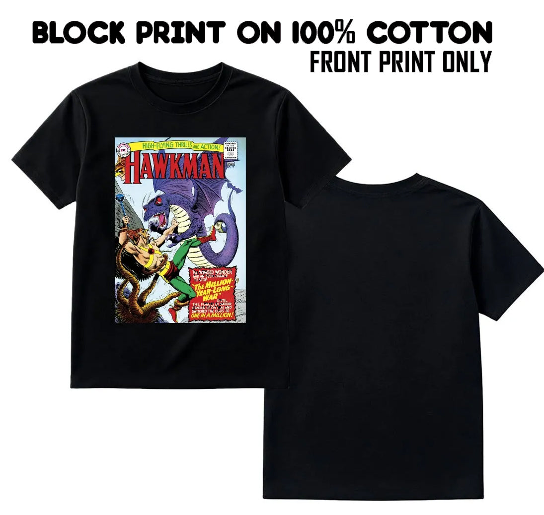 HAWKMAN 12 All Over Print Shirt & Tank Top - ORIGINAL ART
