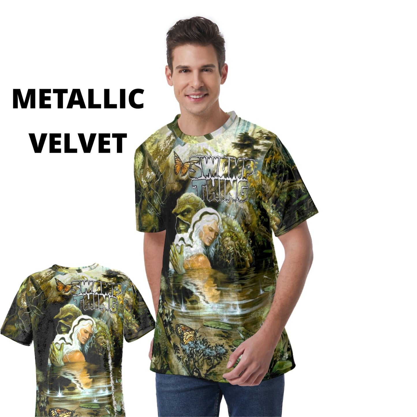 SWAMP THING 34 ALL OVER PRINT SHIRT AND TANK TOP
