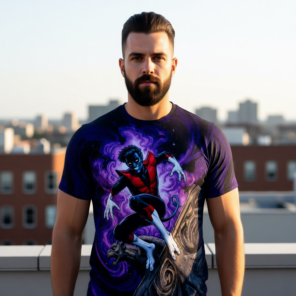 NIGHTCRAWLER TIRBUTE ALL OVER PRINT SHIRT AND TANK TOP - ORIGINAL ART