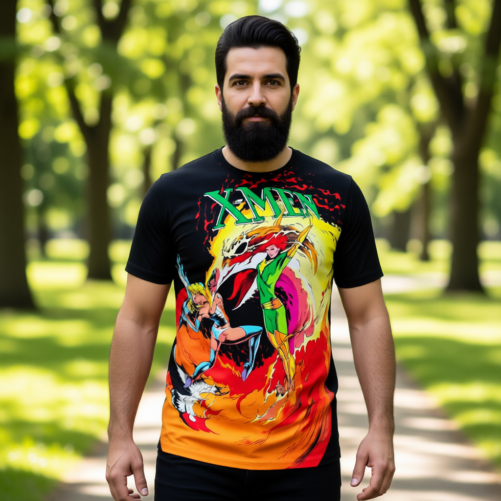 CLASSIC XMEN 37 All Over Print Shirt & Tank Top -STEVE LIGHTLE ART