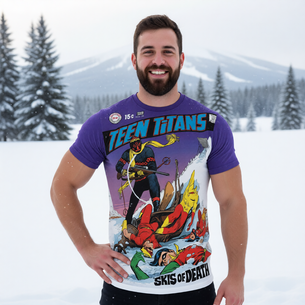 TEEN TITANS 24 All Over Print Shirt & Tank Top – BEARDEDSHIRTS
