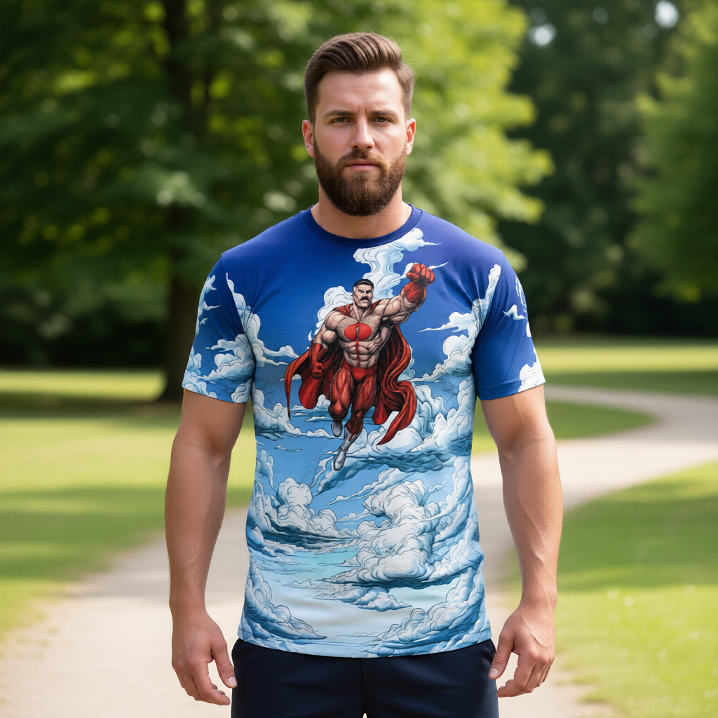OMNIMAN All Over Print Shirt & Tank Top - INVINCIBLE ORIGINAL ART