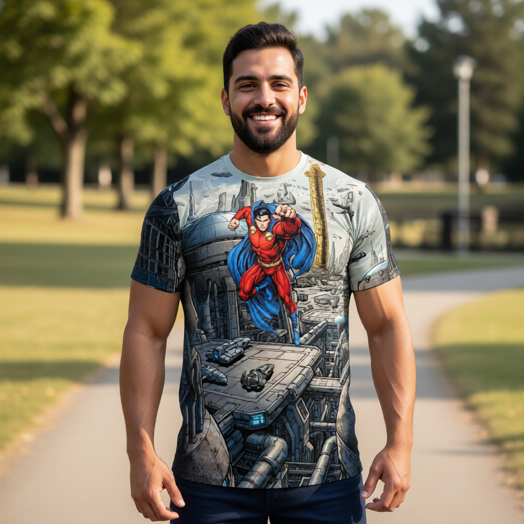 MON-EL GO All Over Print Shirt & Tank Top - ORIGINAL ART