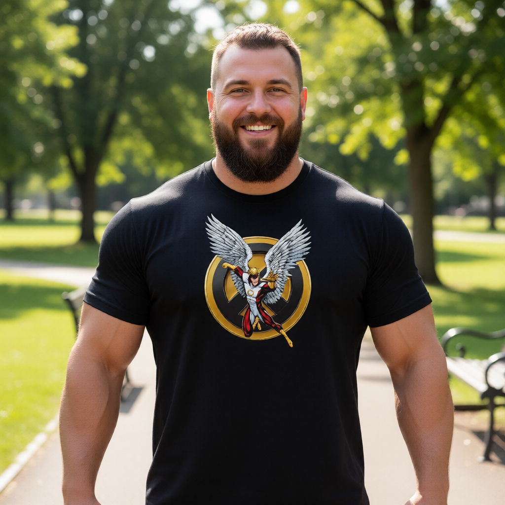ANGEL GO All Over Print Shirt & Tank Top - XMEN GO ORIGINAL ART BY EKA