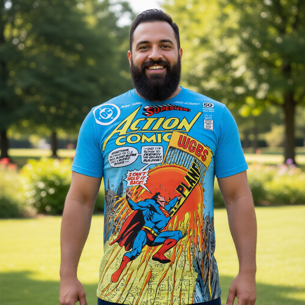 ACTION 487 All Over Print Shirt & Tank Top - Jose Luis Garcia-Lopez ArT