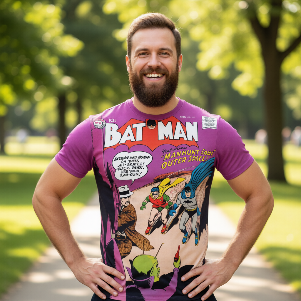 BATMAN 117 All Over Print Shirt & Tank Top