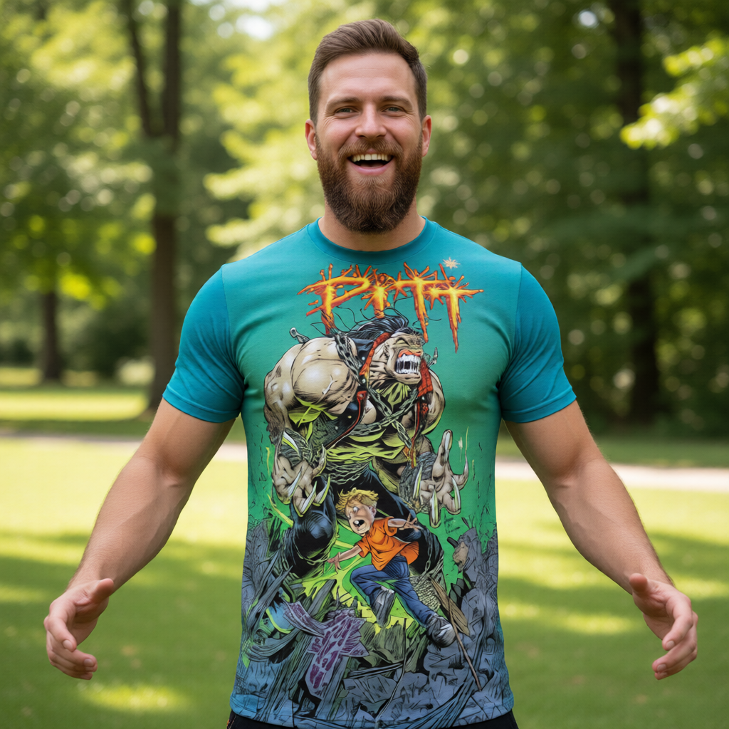 PITT 2 ALL OVER PRINT SHIRT AND TANK TOP - DALE KEOWN ART