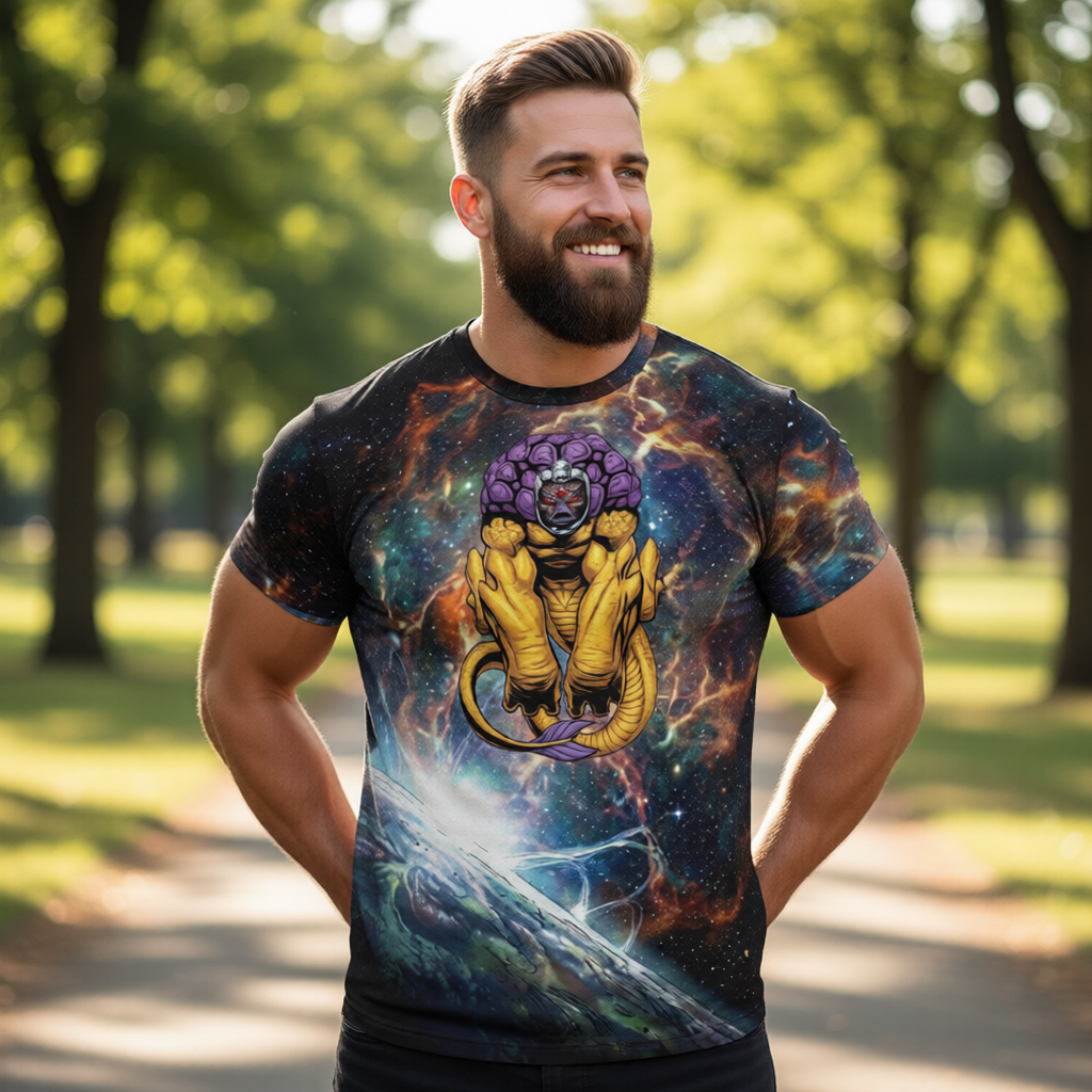 TELLUS RUSH All Over Print Shirt & Tank Top - ORIGINAL ART BY EKA
