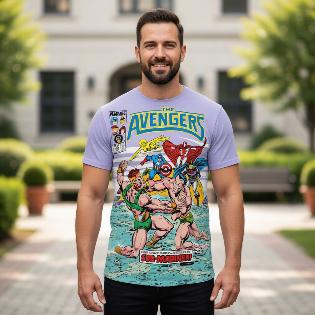 AVENGERS 262 ALL OVER PRINT SHIRT OR TANK