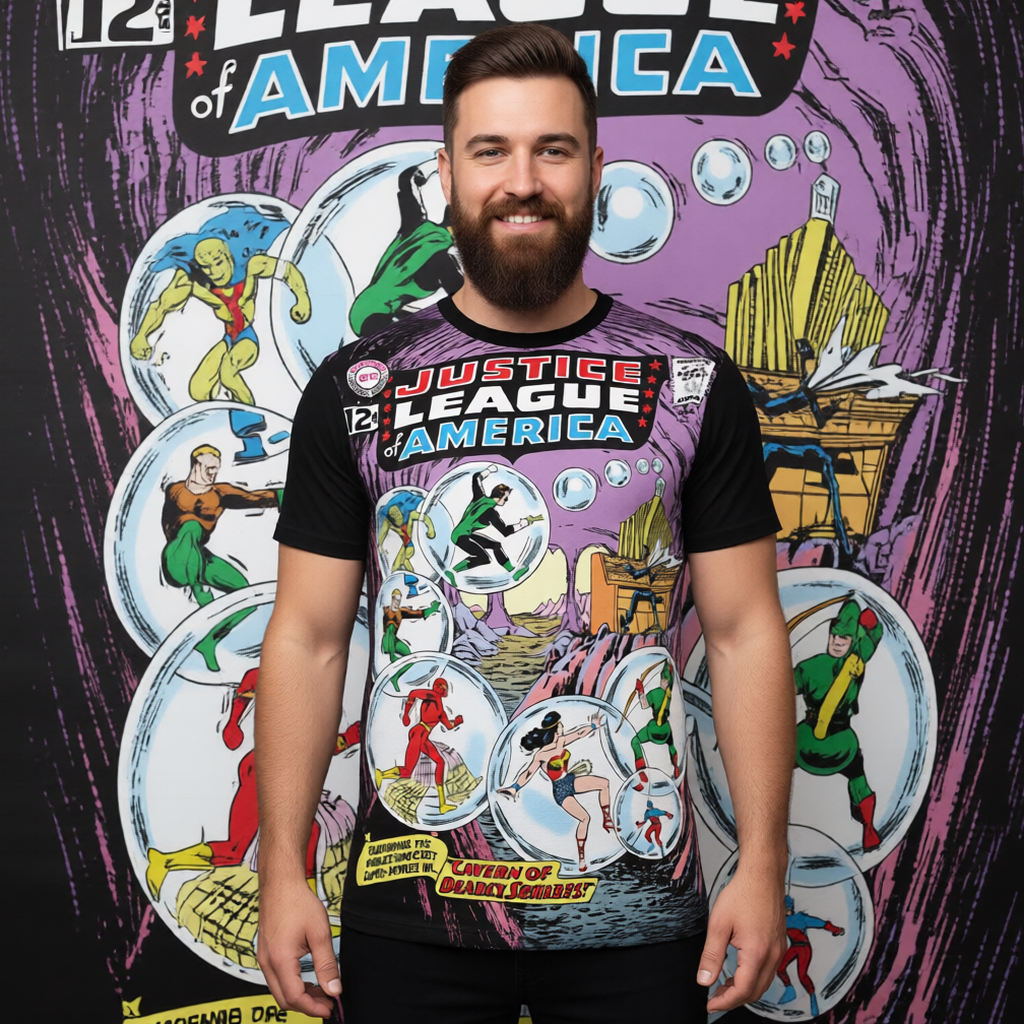 JLA 16 All Over Print Shirt & Tank Top