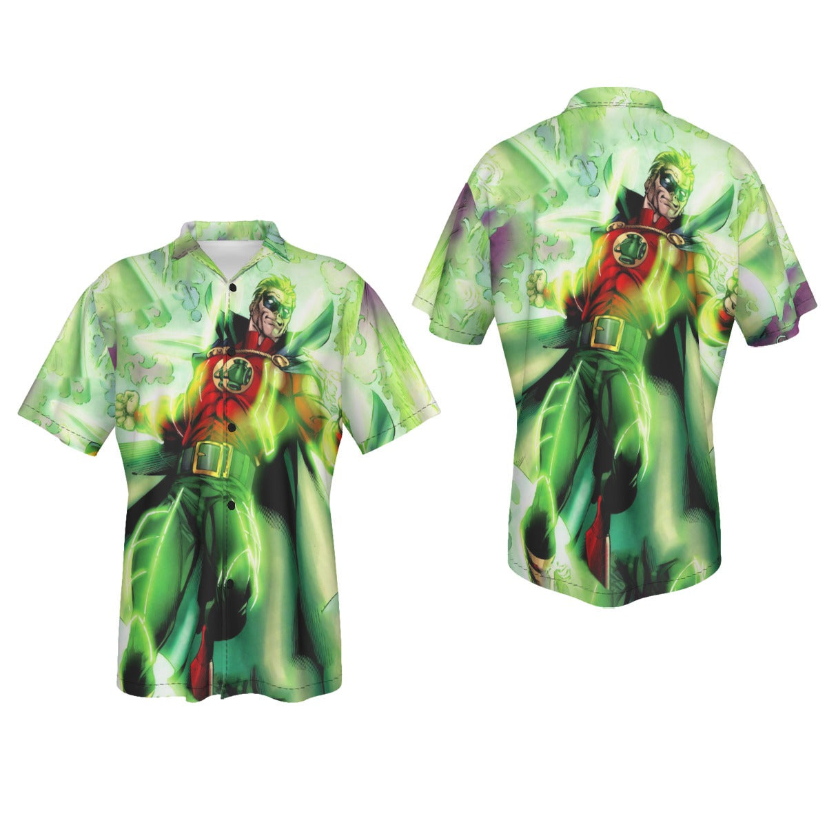 GREEN LANTERN ALAN SCOTT ALL-OVER PRINT SHIRT AND TANK TOP