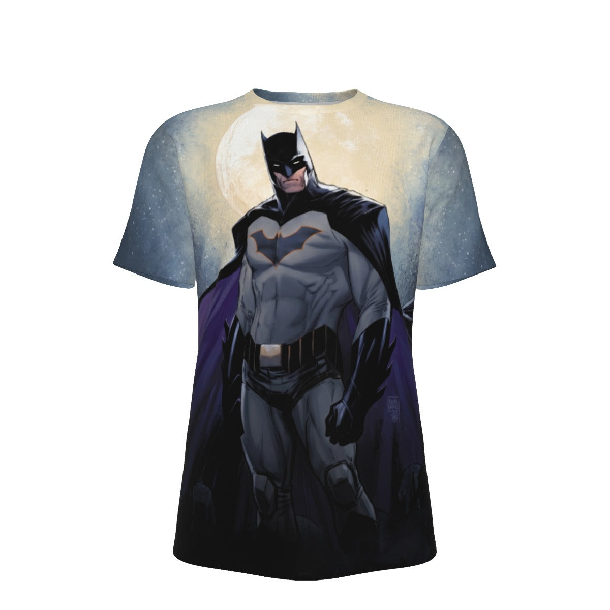 BATMAN: DARK KNIGHT: METAL 1 VAR COVER ALL OVER PRINT SHIRT OR TANK -MICHAEL TURNER ART