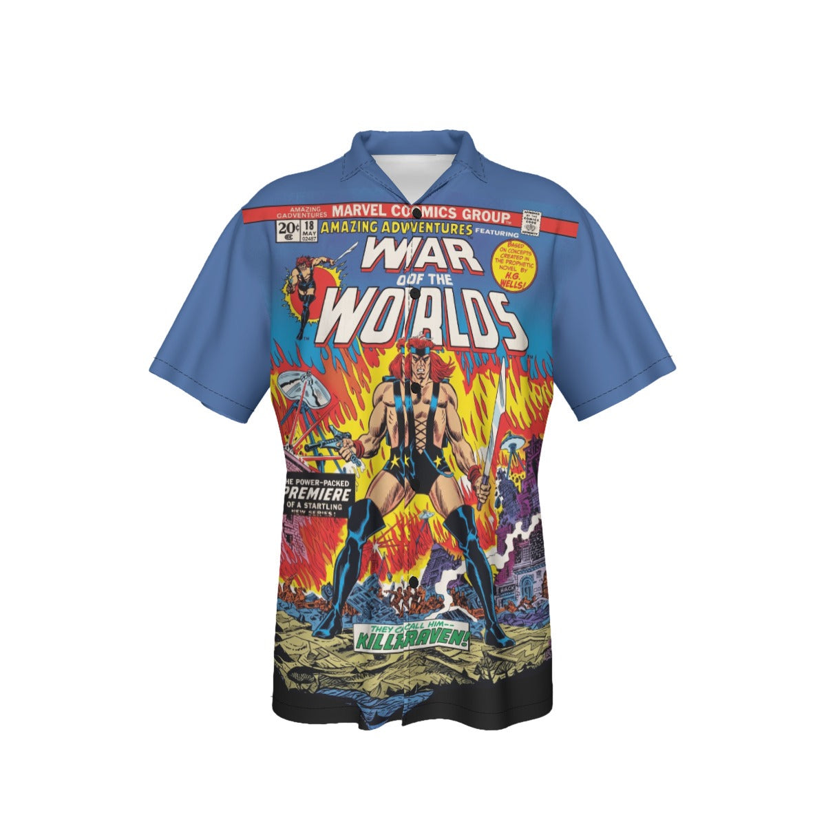 AMAZING ADVENTURES 18 All Over Print Shirt & Tank Top - KILLRAVEN