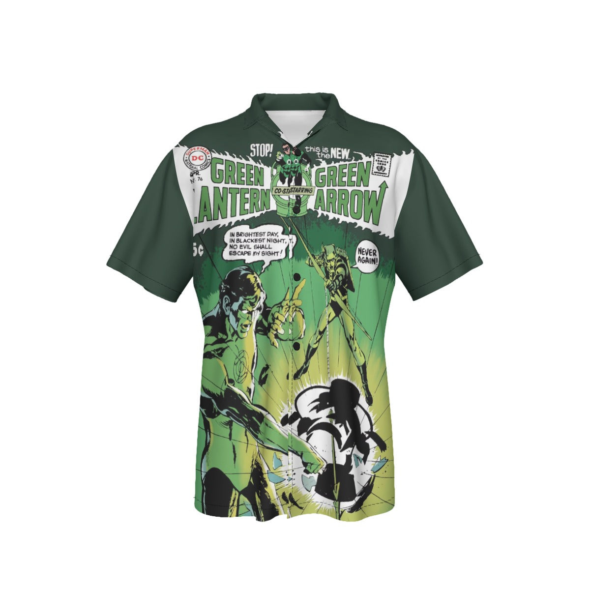 GREEN LANTERN GREEN ARROW 76 All Over Print Shirt & Tank Top