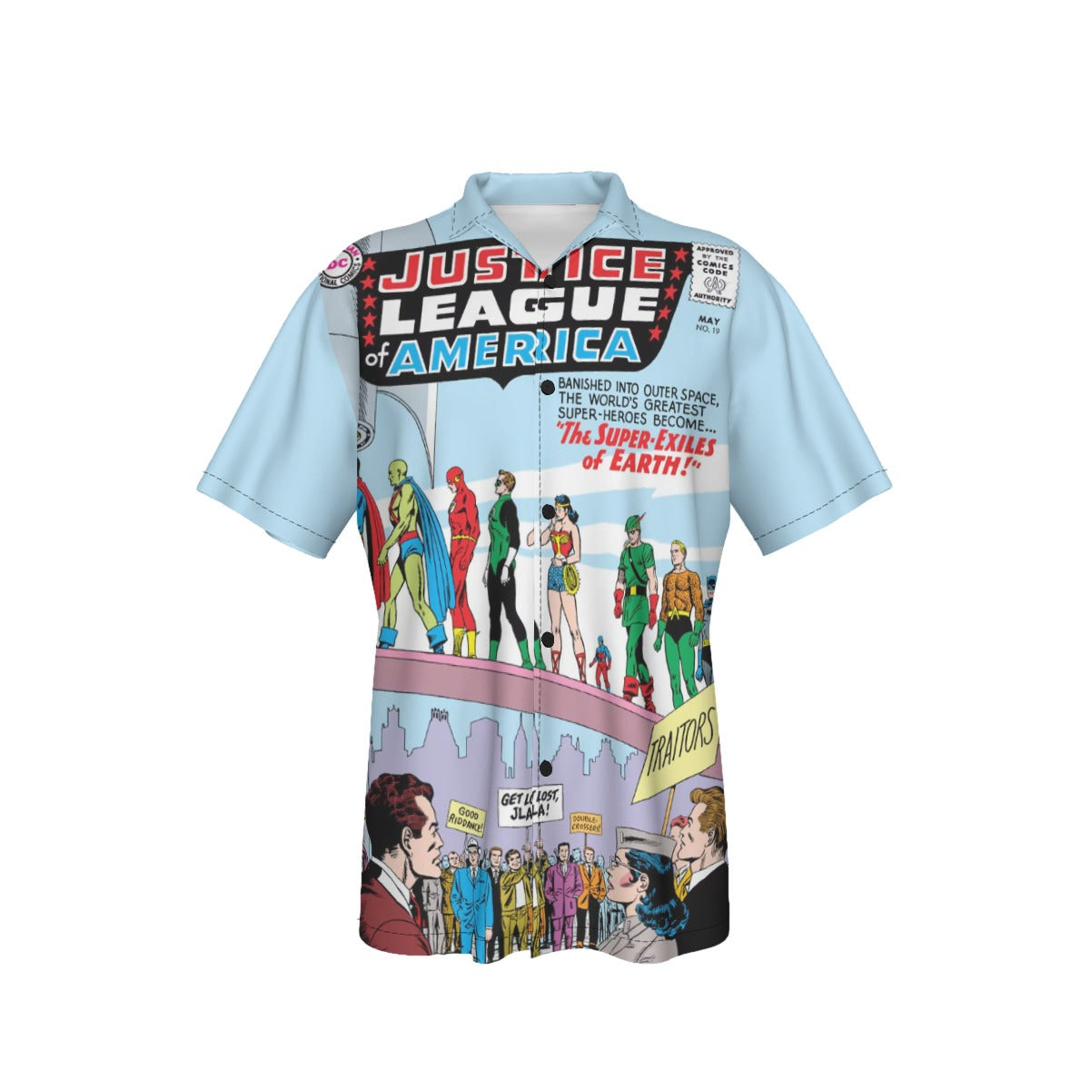 JLA 19 All Over Print Shirt & Tank Top