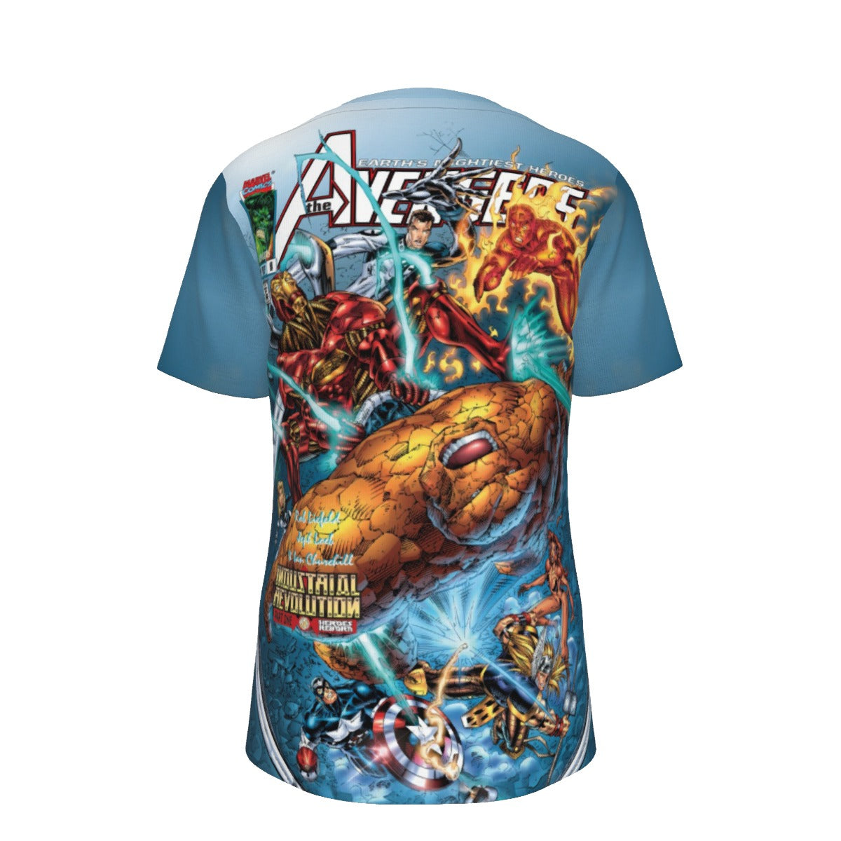 AVENGERS 6 '97 All Over Print Shirt & Tank Top - ROB LIEFELD ART
