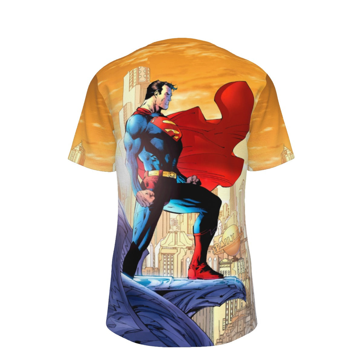 SUPERMAN WW1 COVER ALL OVER PRINT SHIRT OR TANK -JIM LEE ART