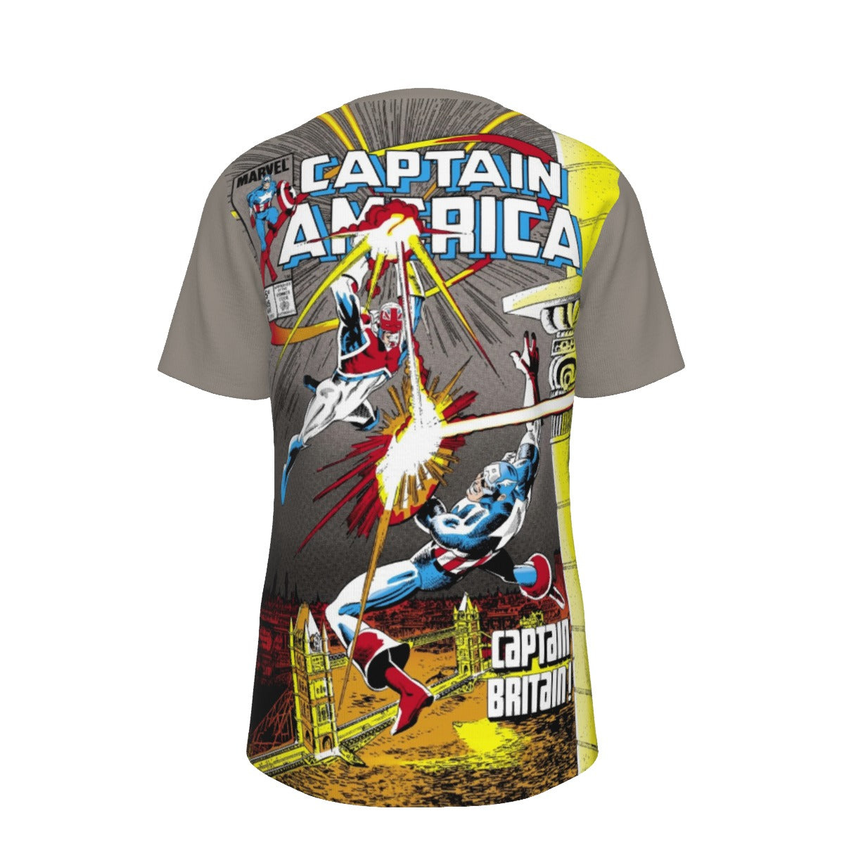 CAPTAIN AMERICA 305 ALL OVER PRINT SHIRT OR TANK