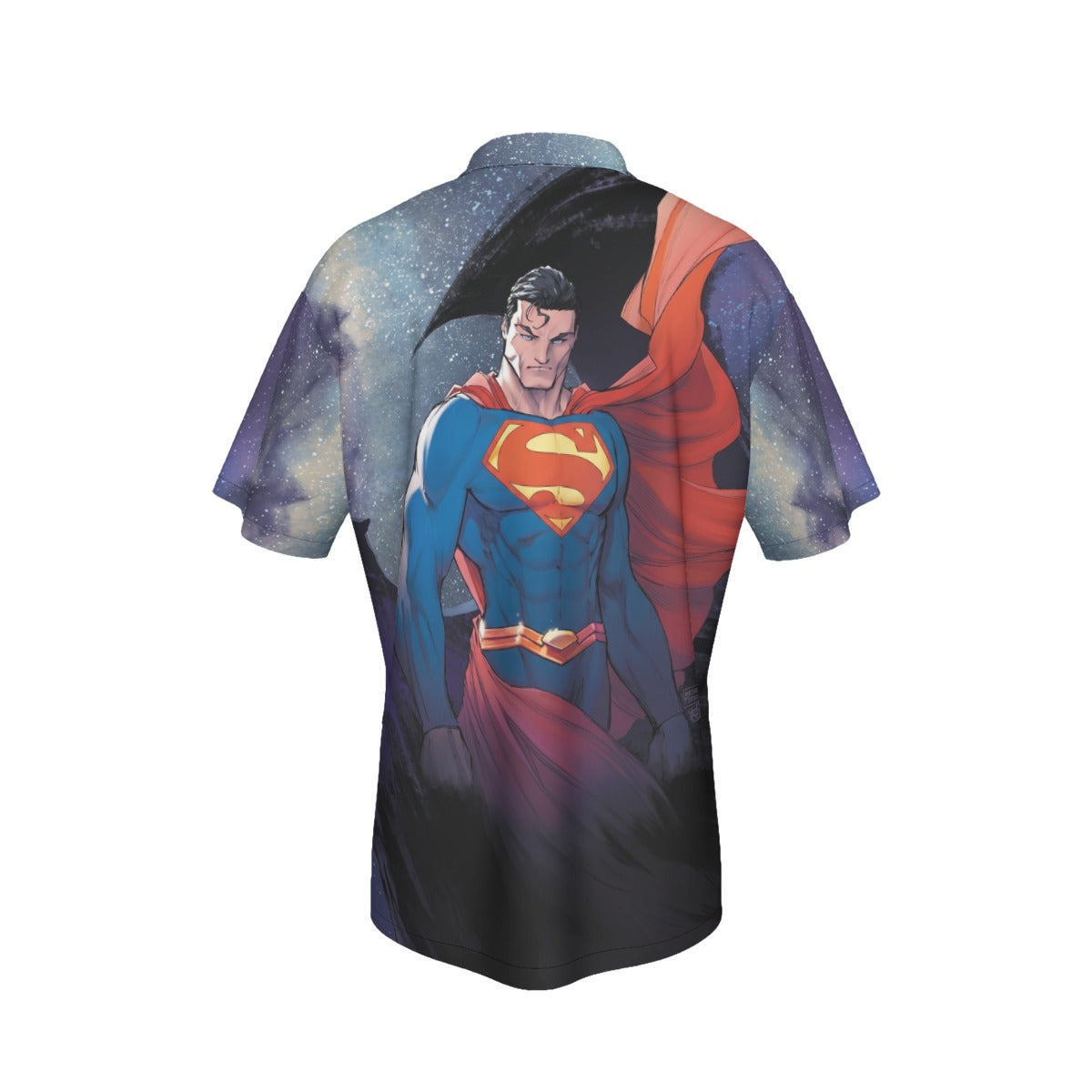 SUPERMAN: DARK KNIGHT: METAL 1 VAR COVER ALL OVER PRINT SHIRT OR TANK -MICHAEL TURNER ART