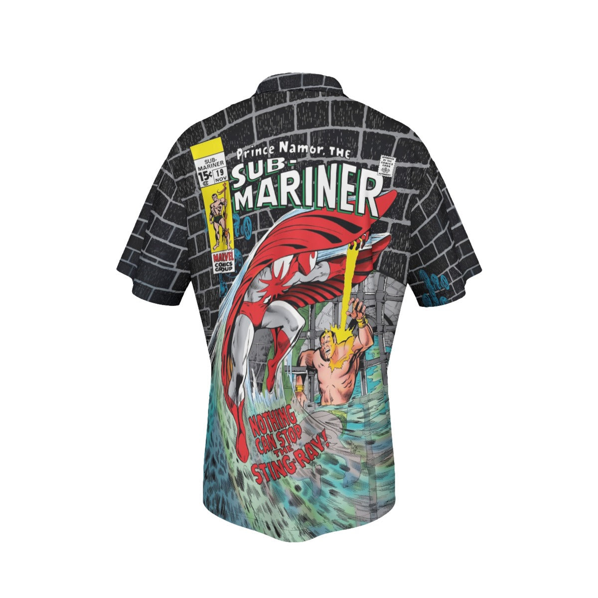 SUBMARINER 19 All Over Print Shirt & Tank Top - STINGRAY