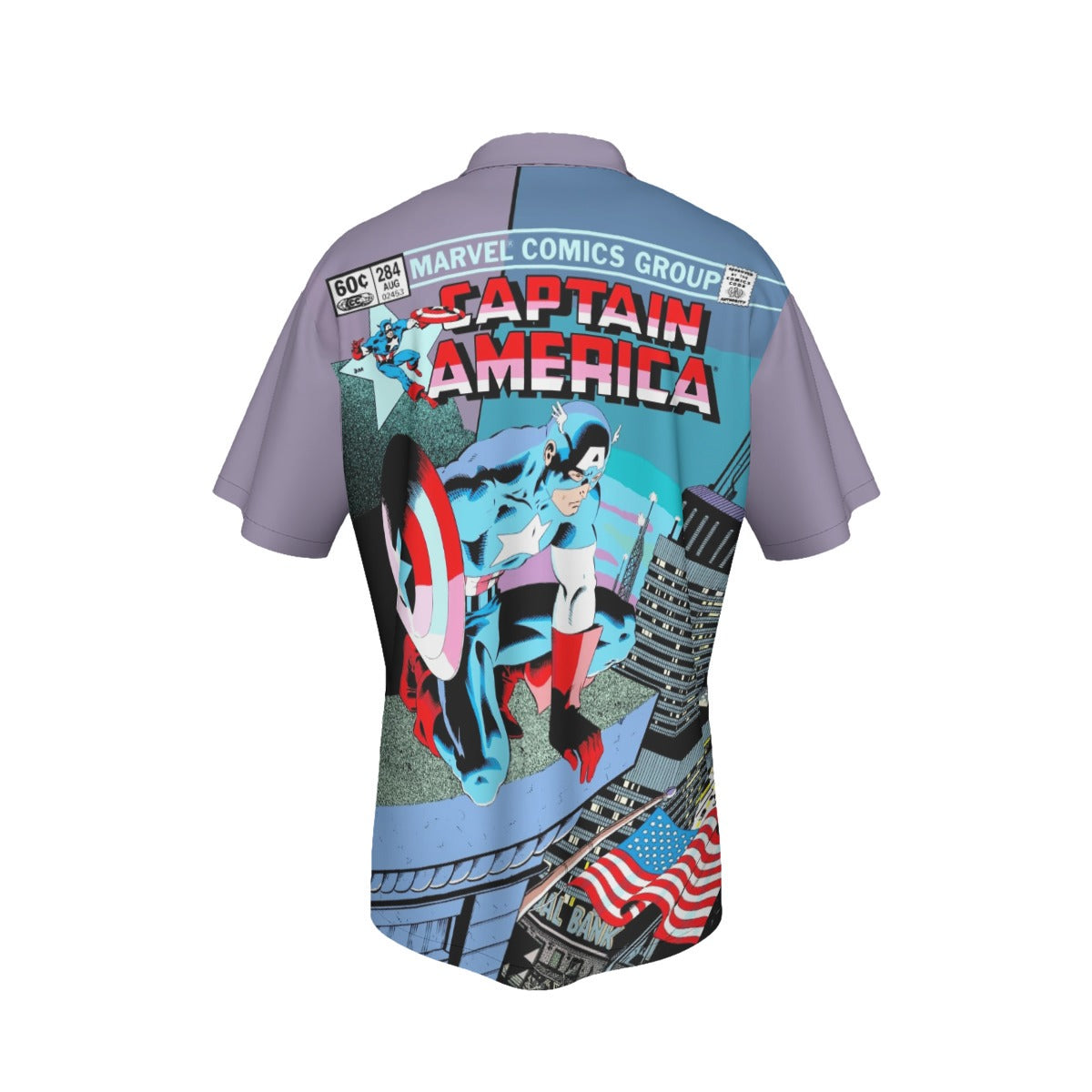CAPTAIN AMERICA 284 ALL OVER PRINT SHIRT OR TANK