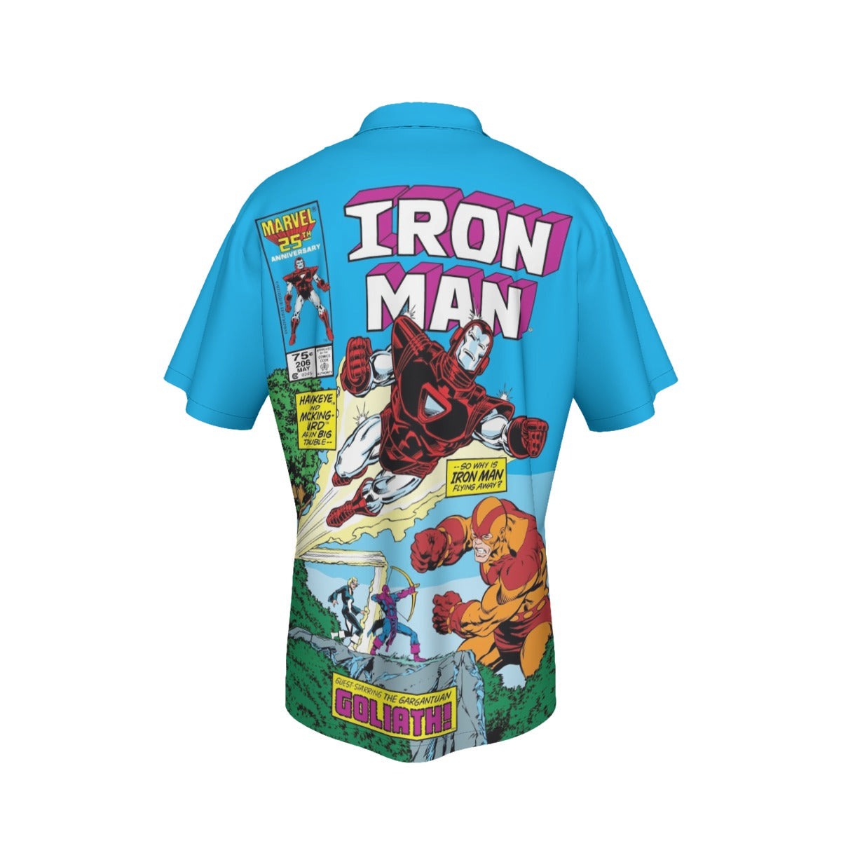 IRON MAN 206 ALL OVER PRINT SHIRT OR TANK