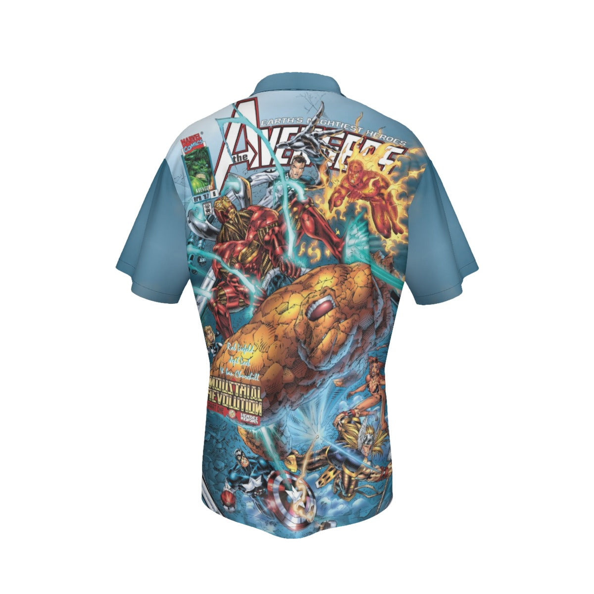 AVENGERS 6 '97 All Over Print Shirt & Tank Top - ROB LIEFELD ART