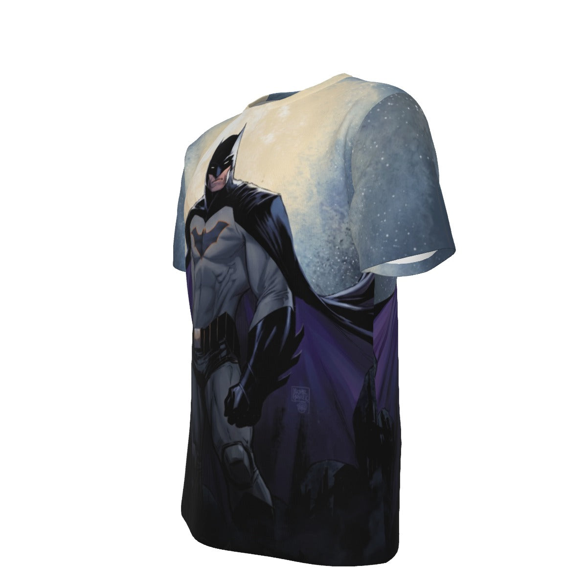 BATMAN: DARK KNIGHT: METAL 1 VAR COVER ALL OVER PRINT SHIRT OR TANK -MICHAEL TURNER ART