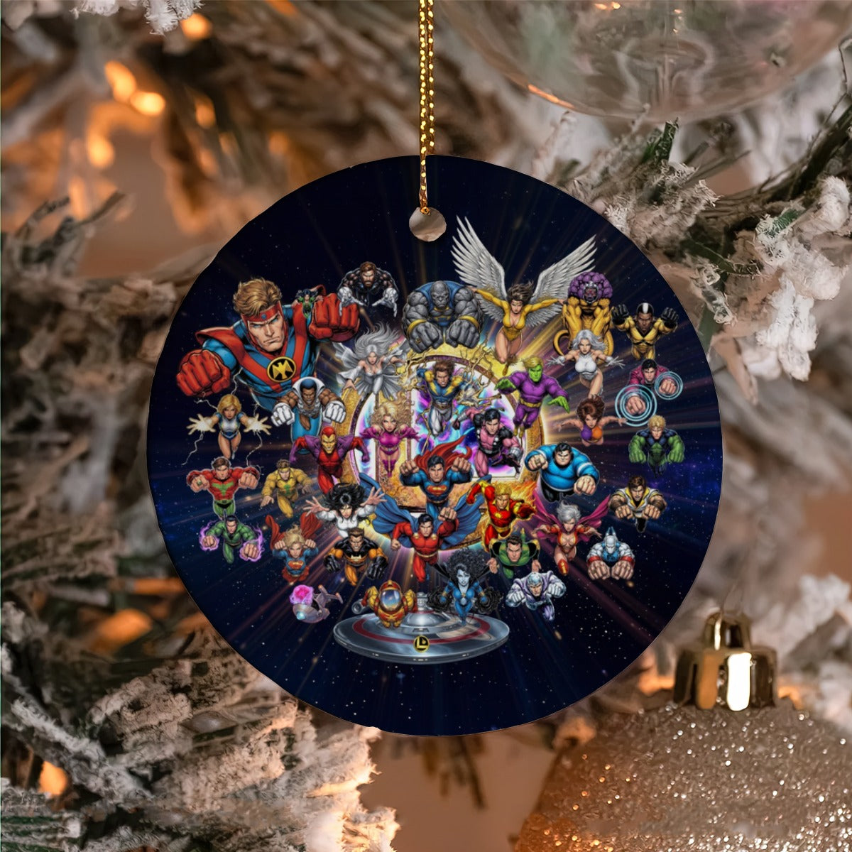 LEGION RUSH TEAM CHRISTMAS TREE ORNAMENT