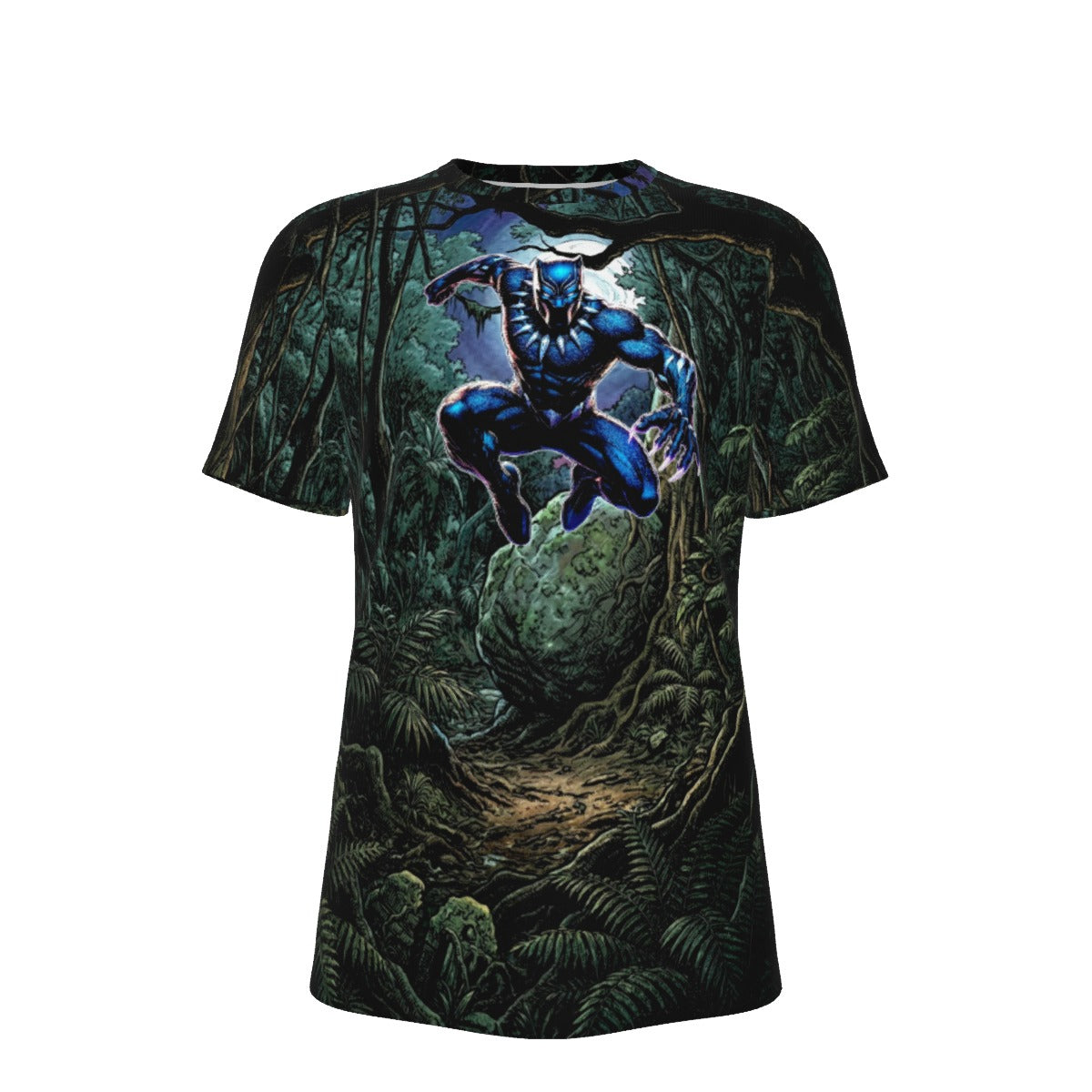 BLACK PANTHER GO All Over Print Shirt & Tank Top -ORIGINAL ART BY EKA