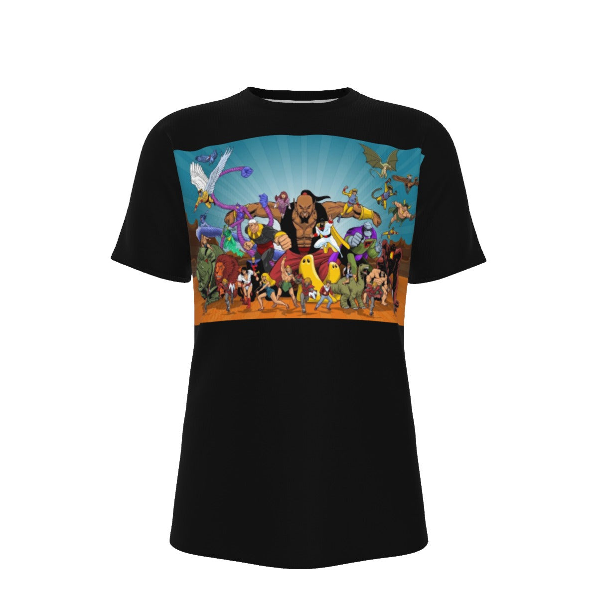 HANNA BARBERA ACTION UNIVERSE All Over Print Shirt & Tank Top