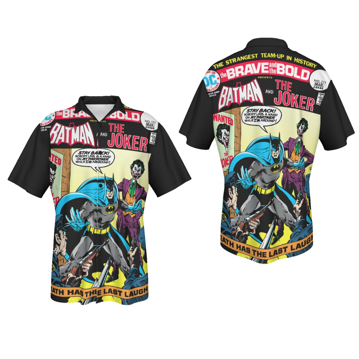 BRAVE AND THE BOLD 111 ALL OVER PRINT SHIRT AND TANK