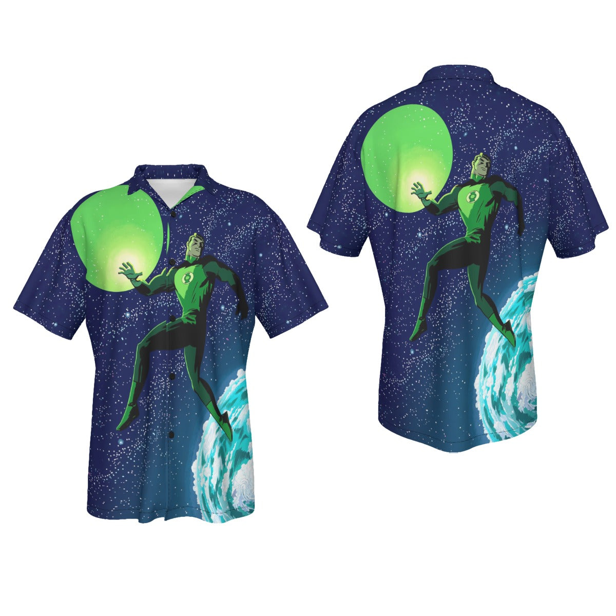 GREEN LANTERN - NEW FRONTIER All Over Print Shirt & Tank Top - DARWYN COOKE ART