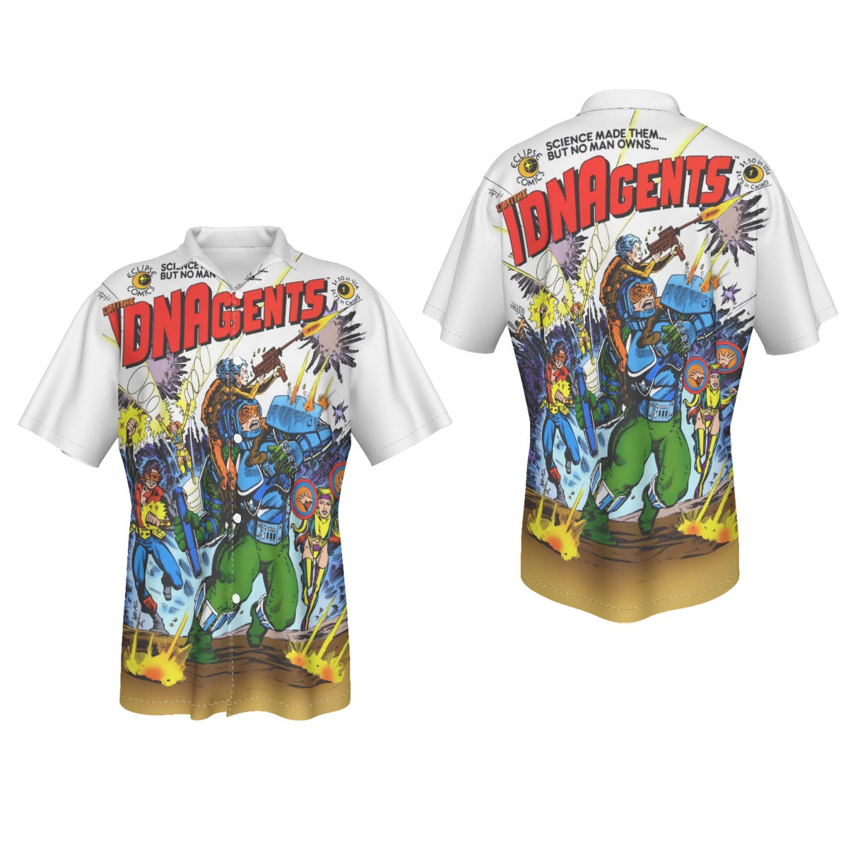DNAGENTS 1 All Over Print Shirt & Tank Top