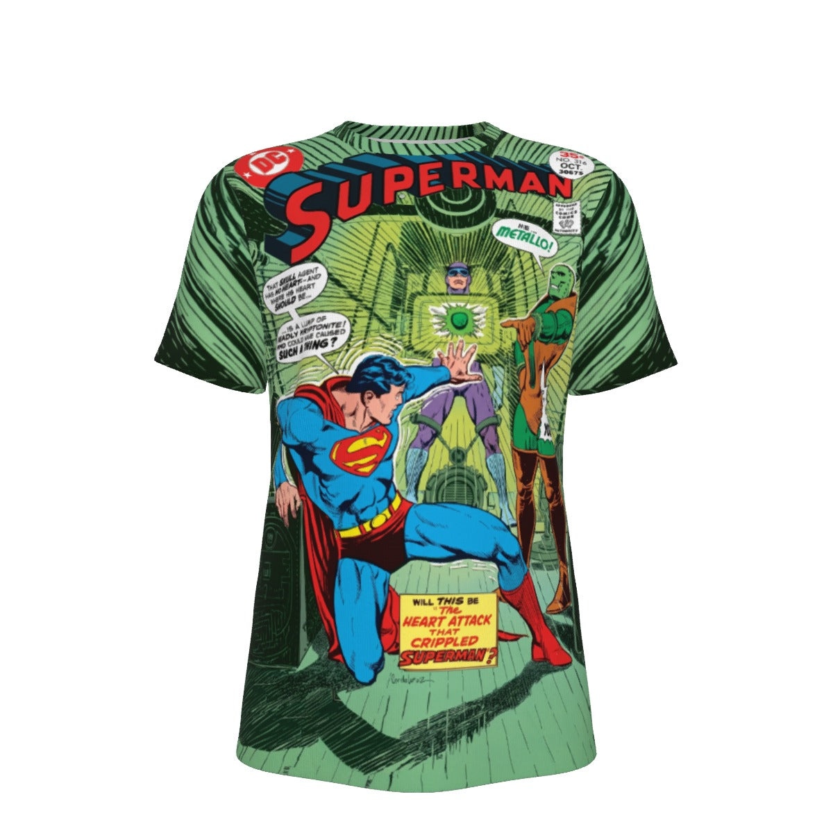 SUPERMAN 316 All Over Print Shirt & Tank Top