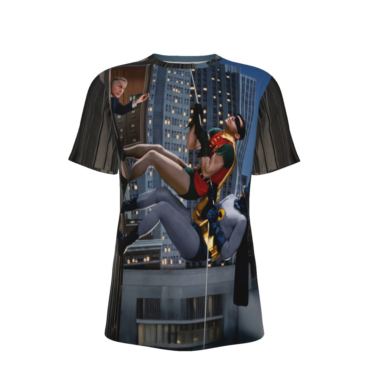 TV BATMAN AND ROBIN UP THE WALL All Over Print Shirt & Tank Top