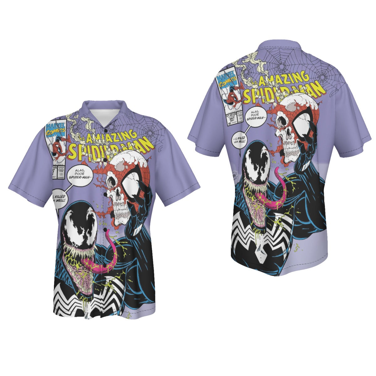 AMAZING SPIDERMAN 347 All Over Print Shirt & Tank Top - VENOM