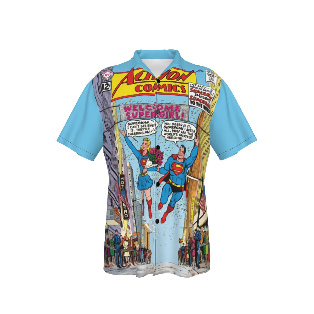 ACTION COMICS 285 All Over Print Shirt & Tank Top - SUPERGRIL
