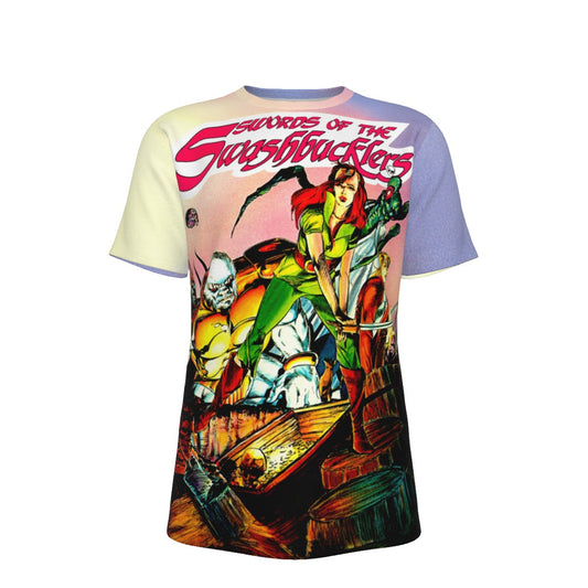 SWORDS OF THE SWASHBUCKLERS ALL OVER PRINT SHIRT AND TANK TOP