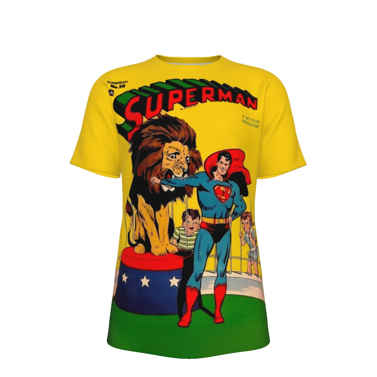 SUPERMAN 50 ALL OVER PRINT SHIRT AND TANK TOP