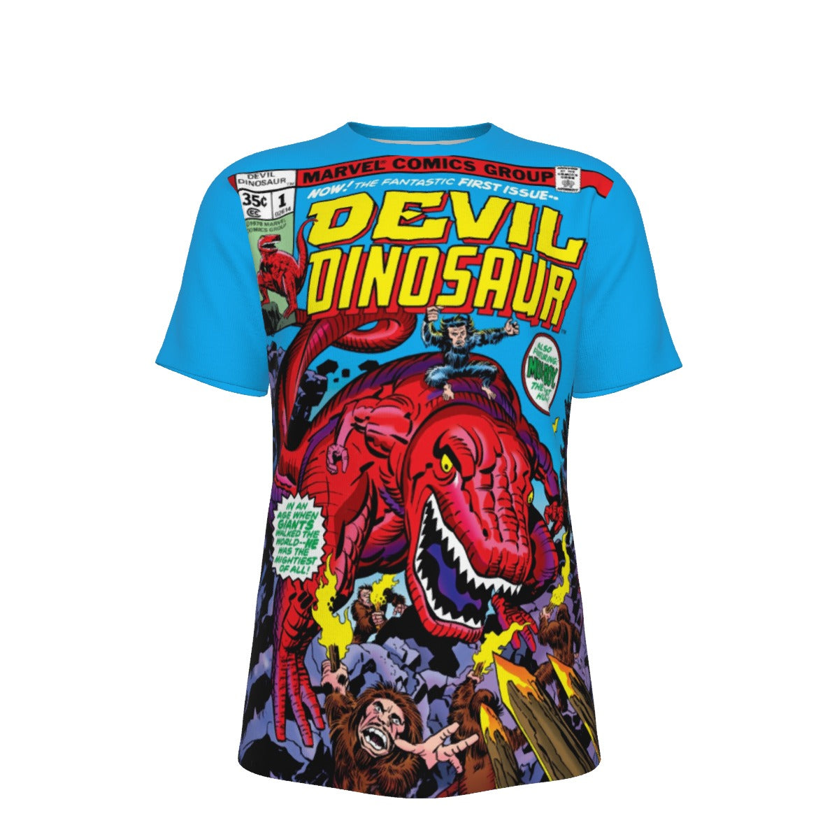 DEVIL DINOSAUR 1 All Over Print Shirt & Tank Top - JACK KIRBTY ART