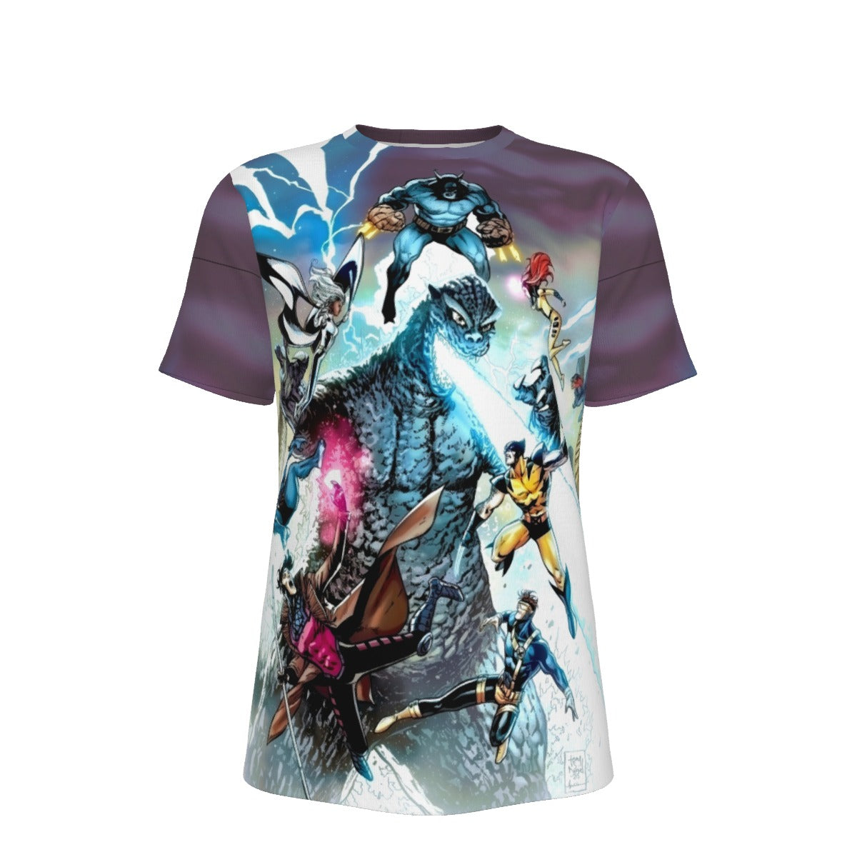 GODZILLA VS XMEN All Over Print Shirt & Tank Top