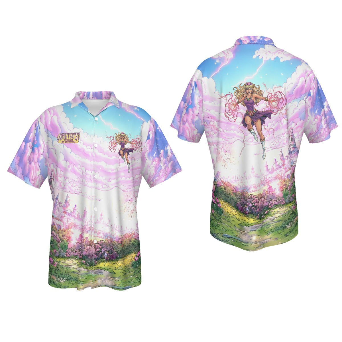 AMETHYST READY All Over Print Shirt & Tank Top -ORIGINAL ART