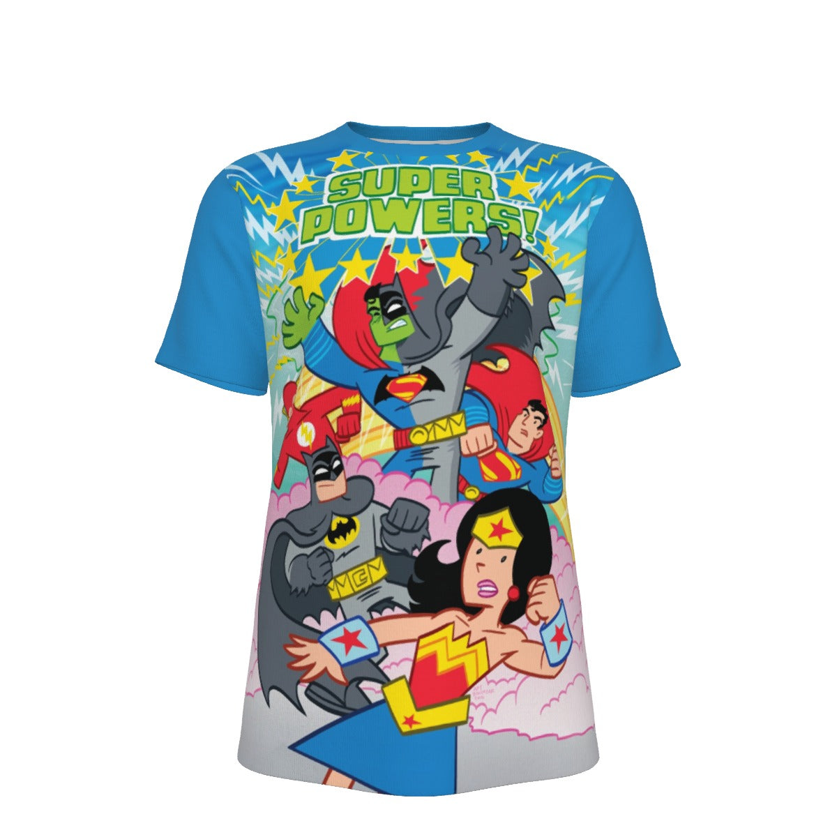 SUPER POWERS 1 All Over Print Shirt & Tank Top- FRANCO ART