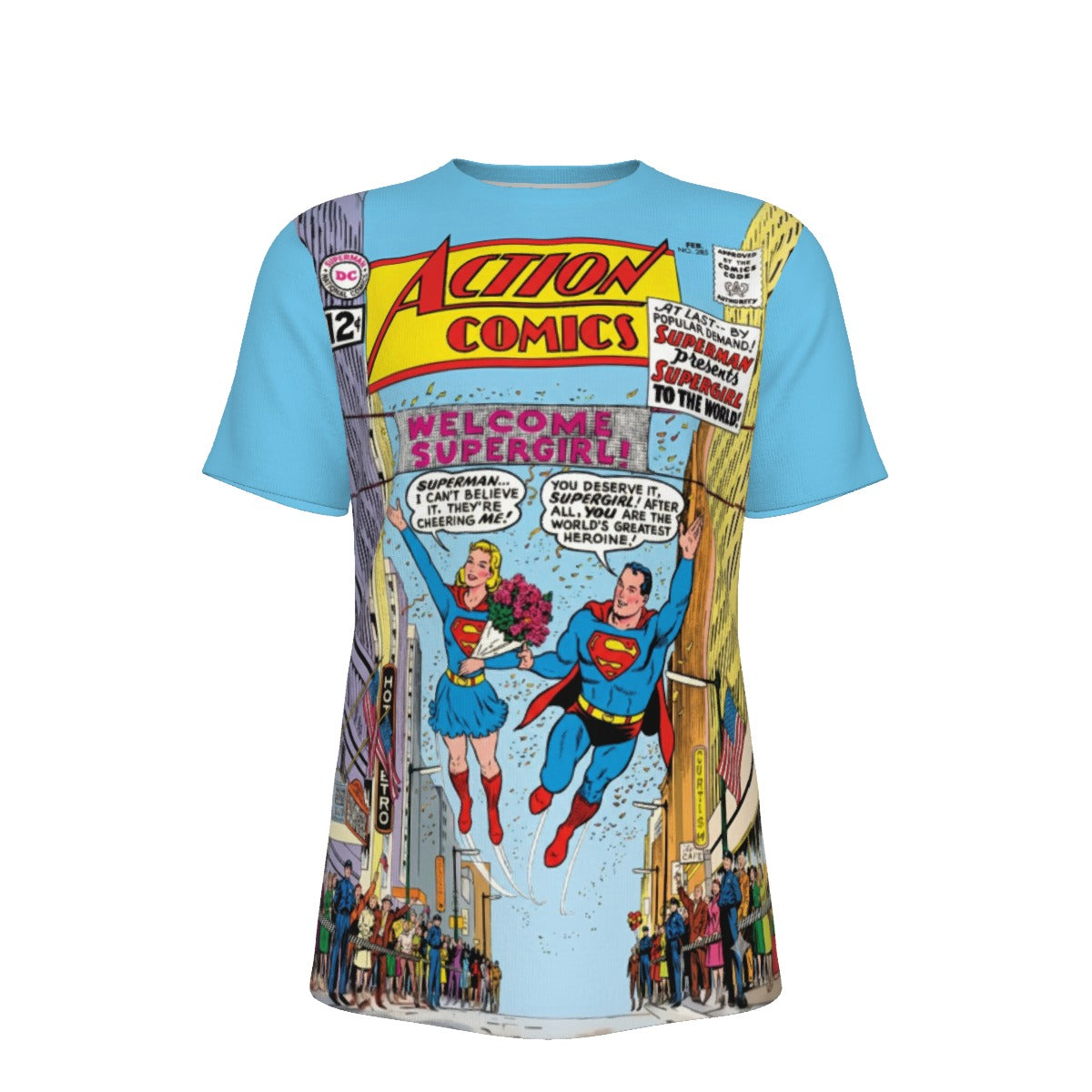 ACTION COMICS 285 All Over Print Shirt & Tank Top - SUPERGRIL
