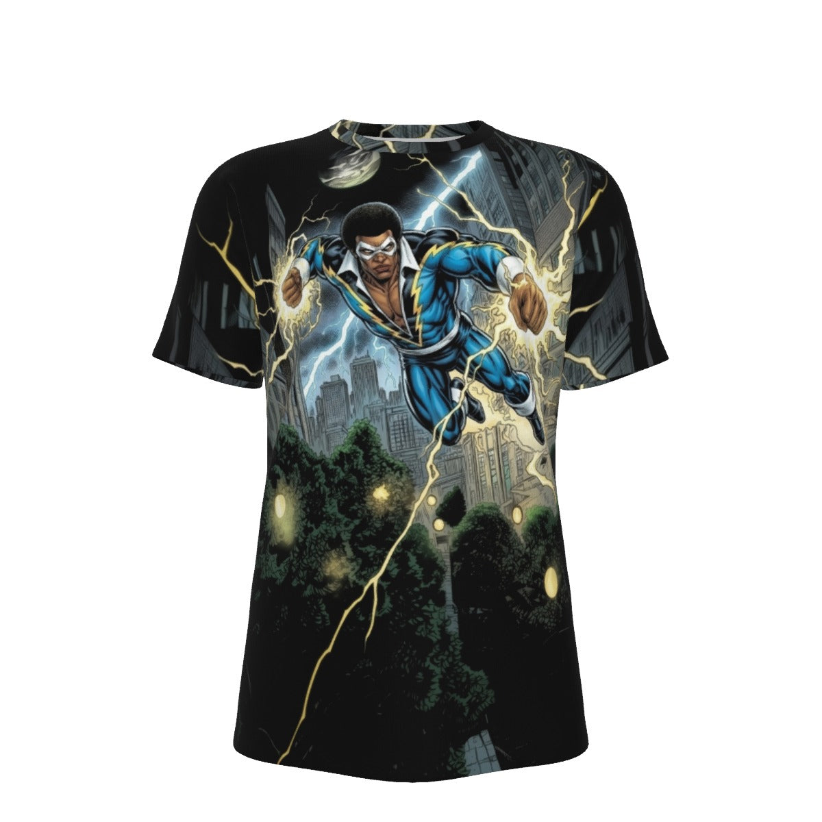 BLACK LIGHTNING GO All Over Print Shirt & Tank Top
