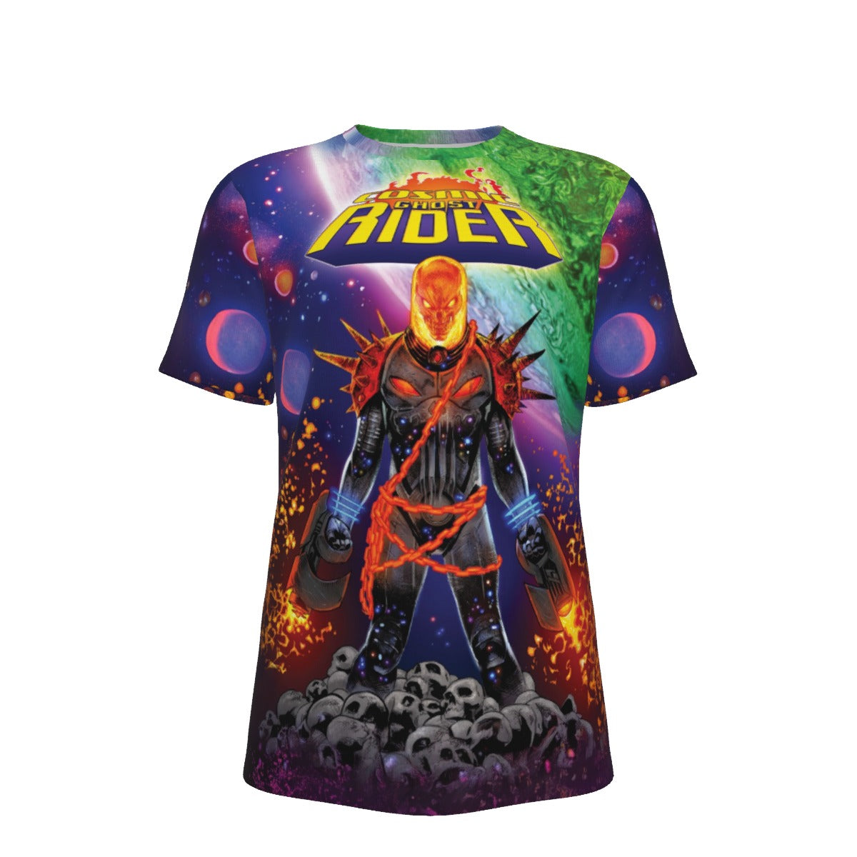 COSMIC GHOST RIDER UP ALL OVER PRINT SHIRT AND TANK TOP